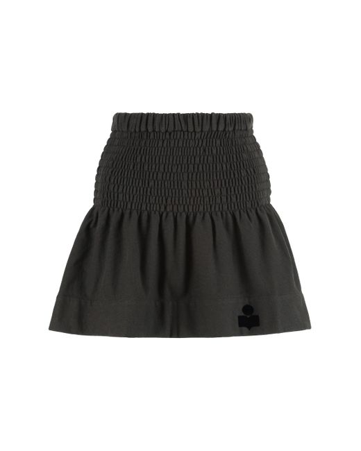 Isabel Marant Women's Black Pacifica Jersey Skirt