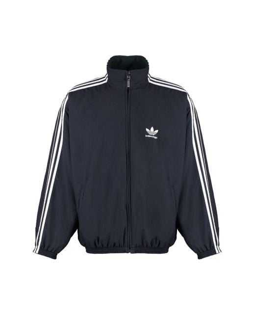 Balenciaga X Adidas Reversible Bomber Jacket in Blue for Men