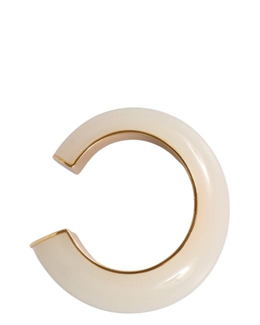 Self-Portrait Metallic Resin Bracelet