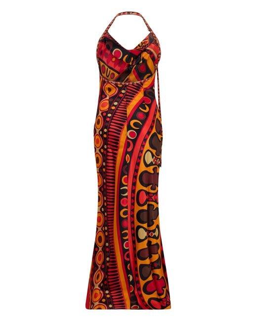 Emilio Pucci Red Long Dress