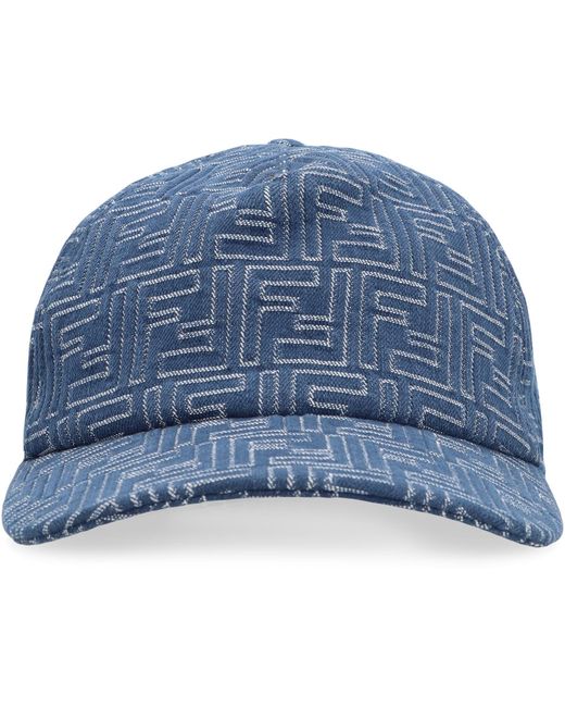Cappello da baseball di Fendi in Blue da Uomo