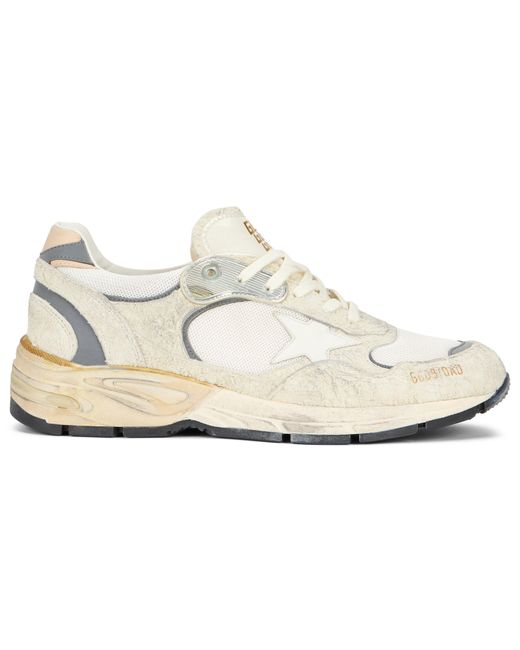 Golden Goose Deluxe Brand White Running Dad Sneakers for men