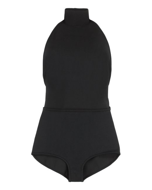 Max Mara Black Apogeo Knit Bodysuit