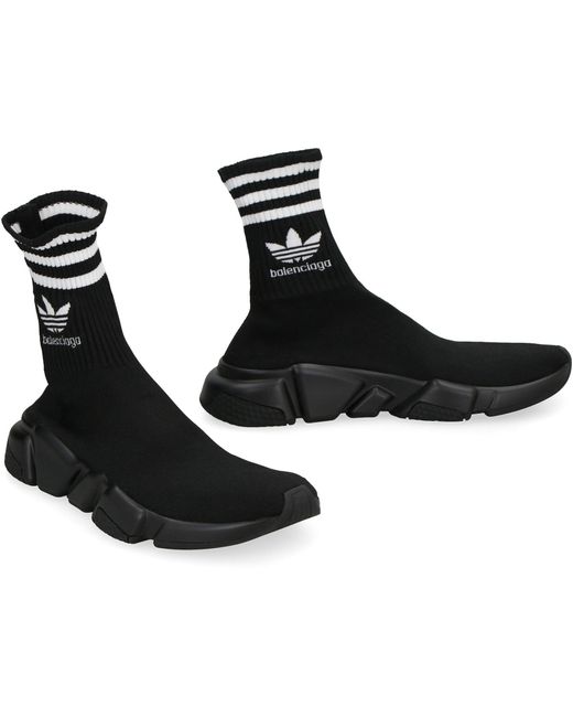 Balenciaga speed deals socks black