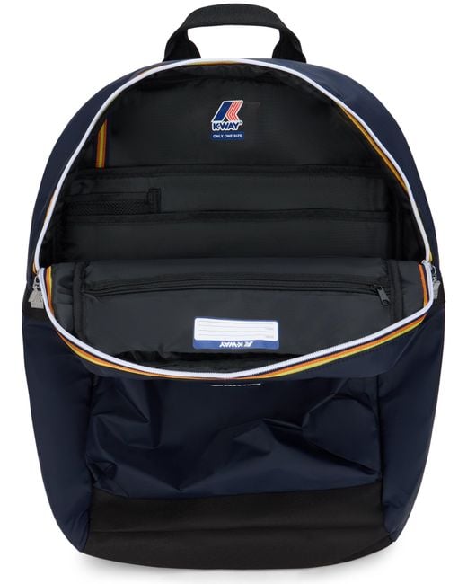 K-Way Blue Small Backpack Laon for men