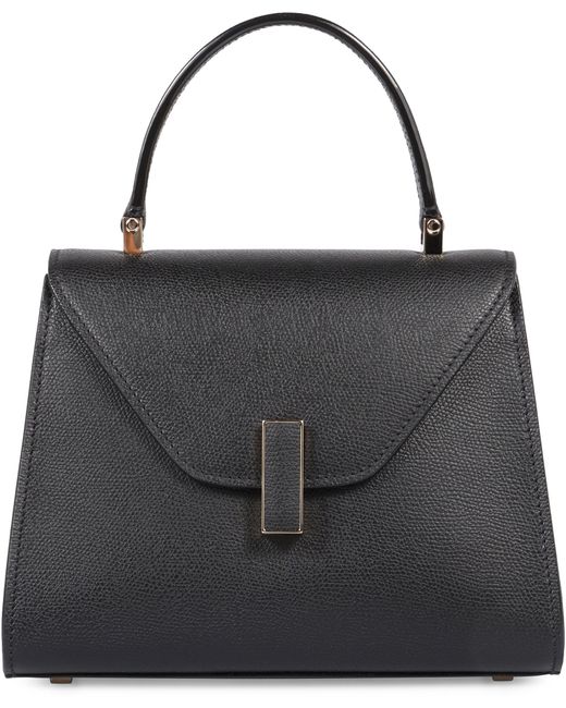 Valextra Black Iside Mini Handbag