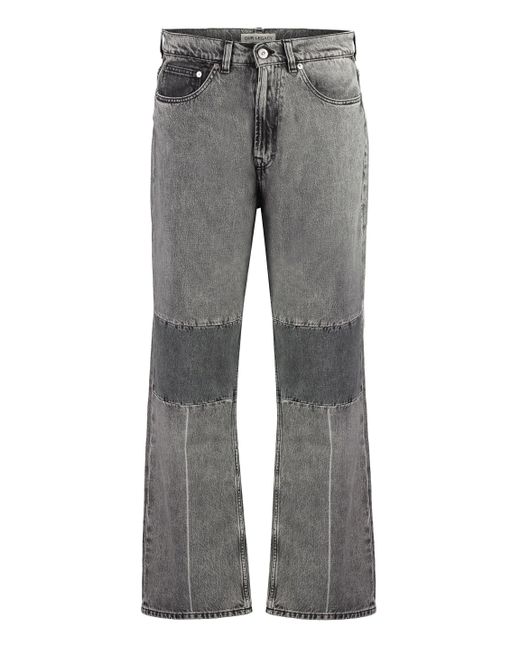 Our Legacy Gray 5-pocket Straight-leg Jeans for men