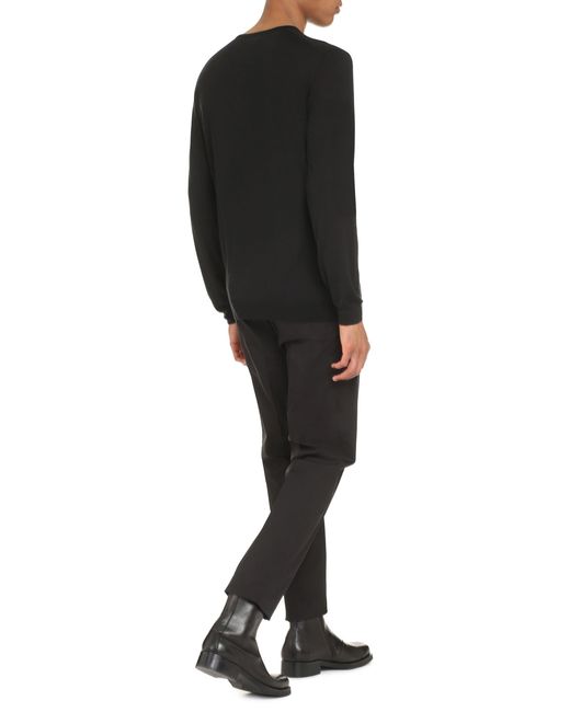 THE (Alphabet) Black The (Knit) for men