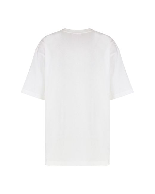 Valentino Garavani White Logo Cotton T-Shirt