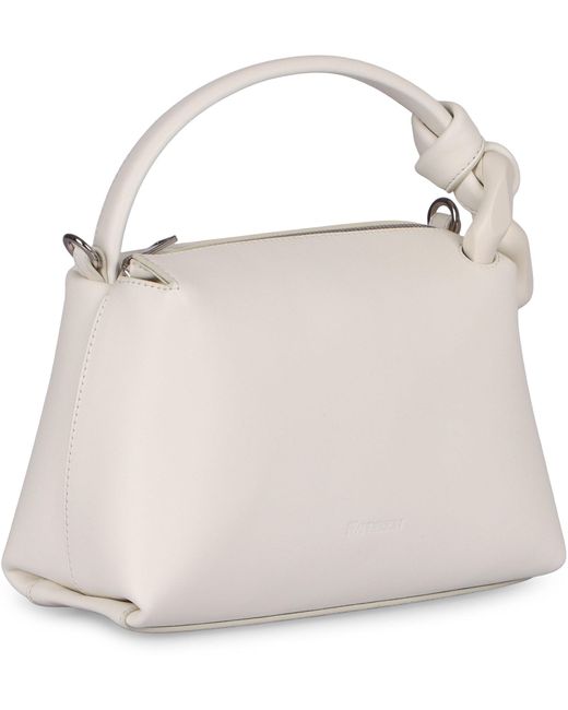 J.W. Anderson White Corner Piccola Leather Handbag