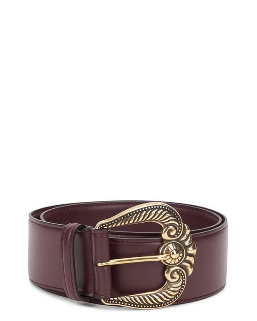 Etro Brown Leather Belt
