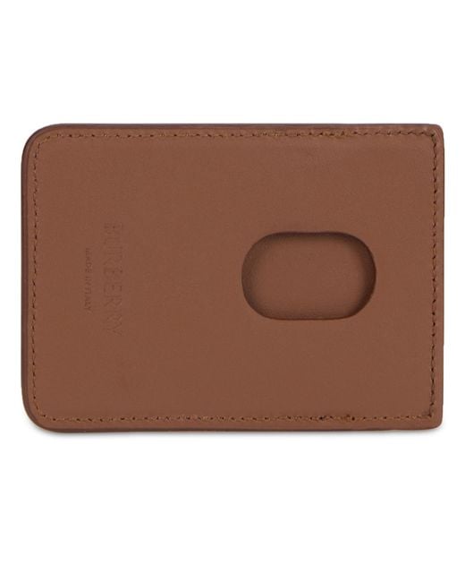 Burberry Brown Tartan Wallet for men