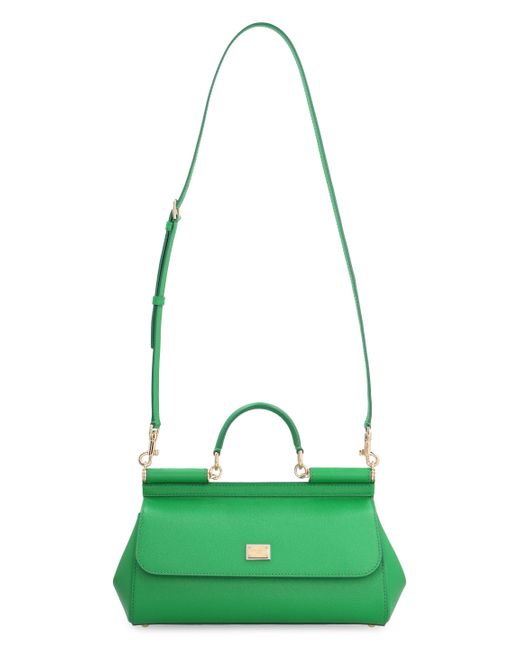 Dolce & Gabbana Green Sicily Handbag