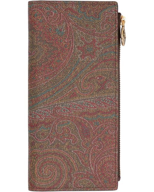 Etro Brown Wallet Arnica