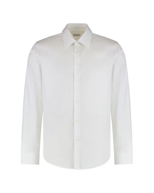 Burberry White Formal Shirts for men
