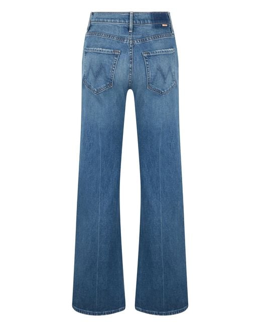 Mother Blue Flared Jeans