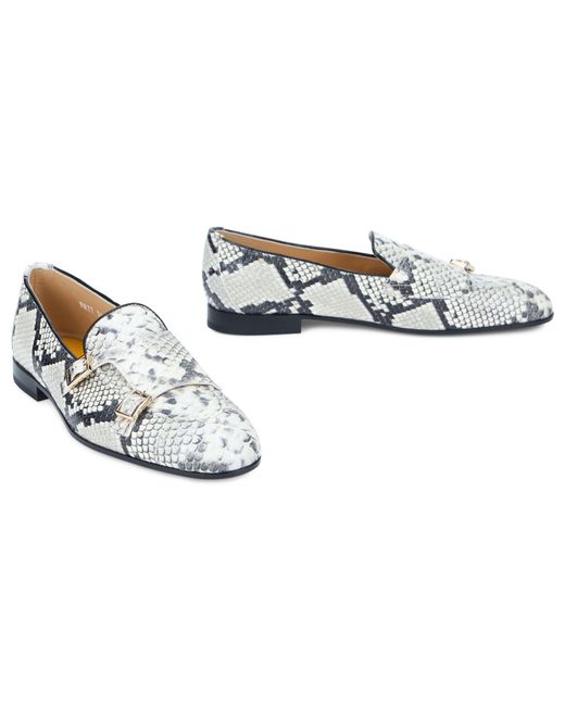 Doucal's White Monk Strap