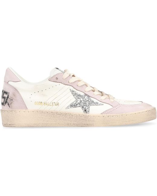 Golden Goose Deluxe Brand White Sneakers Low-Top Ball Star