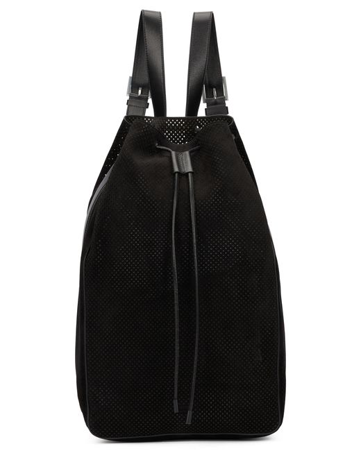 Tom Ford Black T-Line Backpack for men