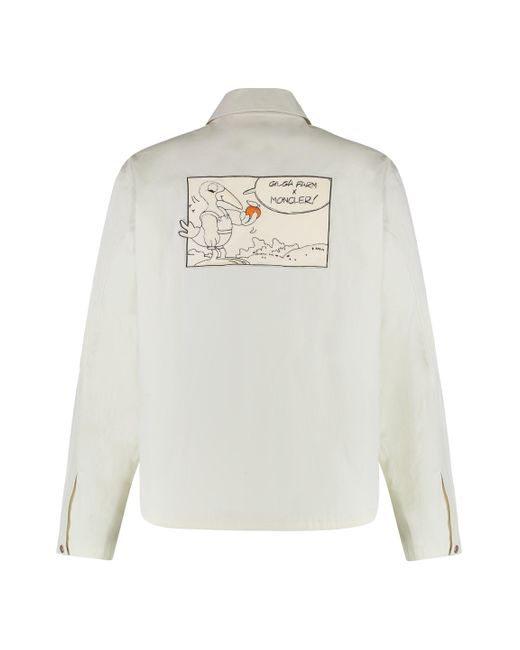 Moncler Genius White Satsuma Jacket for men