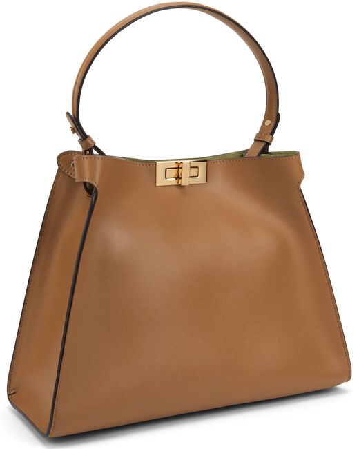 Fendi Brown Way Medium Handheld Bag