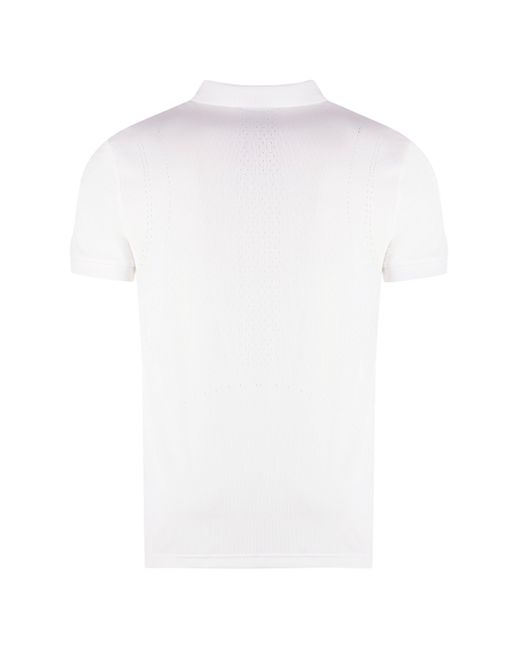 Boss White X Matteo Berrettini - Techno Jersey Polo Shirt for men