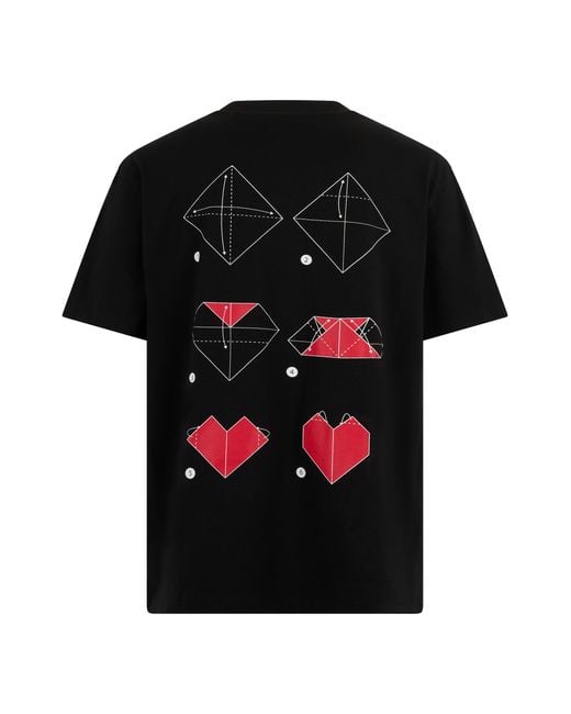Boss Black Cotton T-Shirt With Print for men