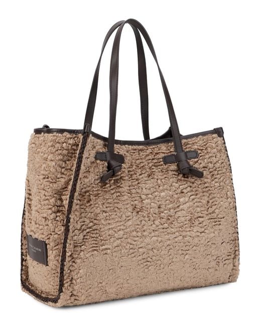 Gianni Chiarini Brown Tote Bag