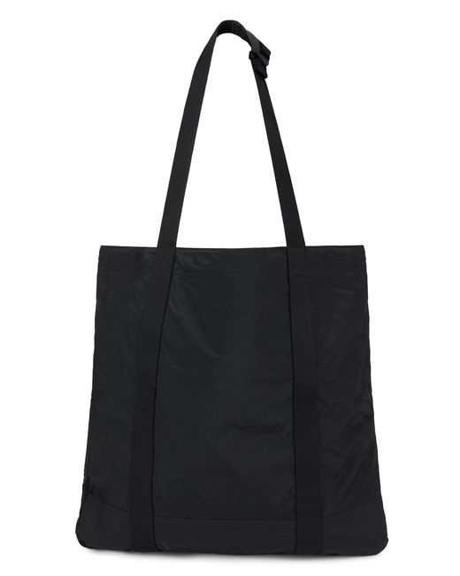 Stone Island Black Nylon Tote Bag for men