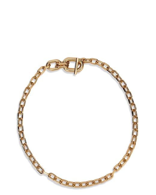 Rabanne Metallic Chain Necklace