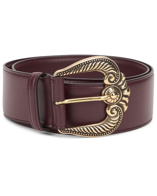 Etro Brown Leather Belt