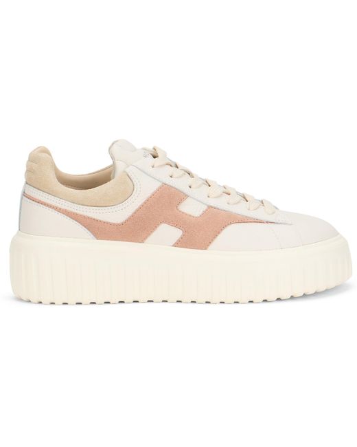 Hogan Pink Sneakers H-Stripes