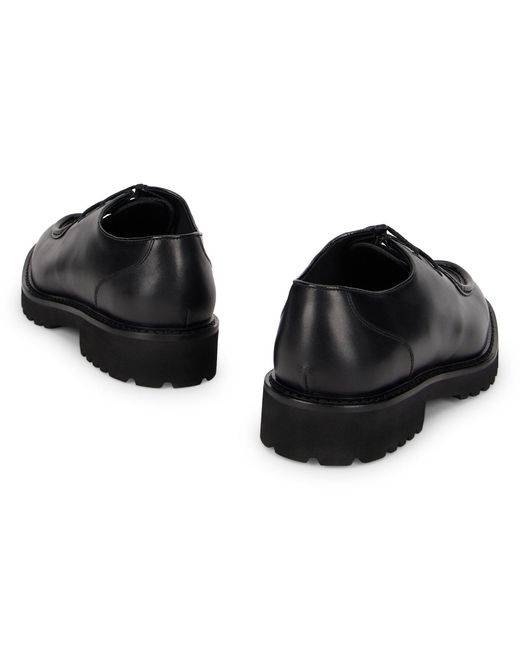 Doucal's Black Casual Lace-Up Shoes for men