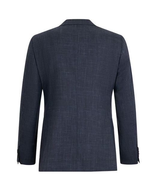 Canali Blue Complete Jacket And Trousers for men