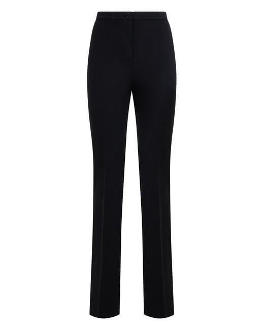 Pinko Blue Straight Cut Trousers