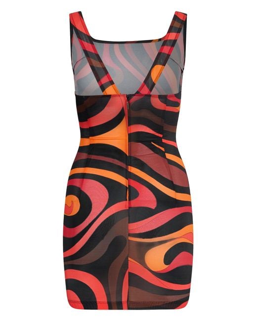Emilio Pucci Red Short Dress