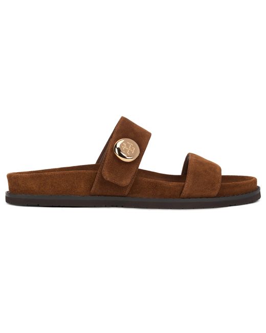 Tory Burch Brown Low Sandals