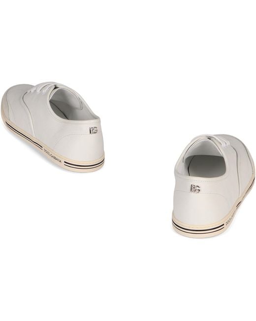 Dolce & Gabbana White Dolce & Gabbana Saint Tropez Sneakers for men