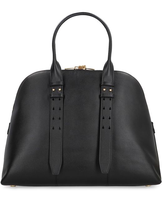 Pinko Black Bowling Bag Escape Maxi