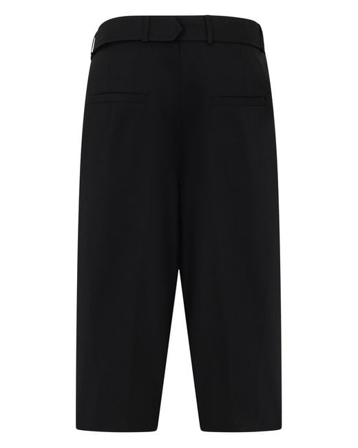 Dries Van Noten Black Shorts for men