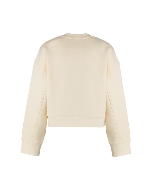 Moncler Natural Crew Neck Sweatshirt