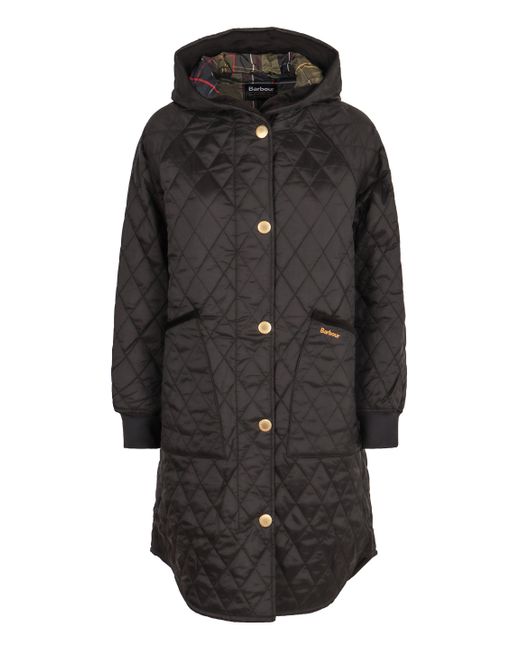 Barbour Black Hilary Quilted Jacket