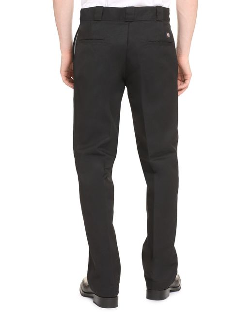 Dickies Black 874 Cotton Blend Trousers for men
