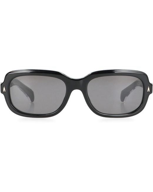 Occhiali da sole rettangolari Suntrap di Moncler in Black da Uomo