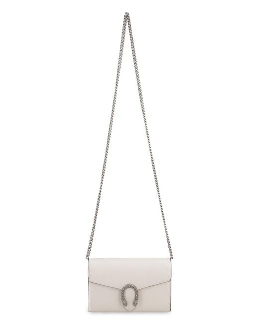 Gucci White Dionysus Small Crossbody Bag