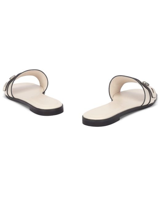 Tory Burch White Slider Sandal Romy