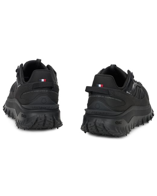 Moncler Black Sneakers With Thick Sole for men