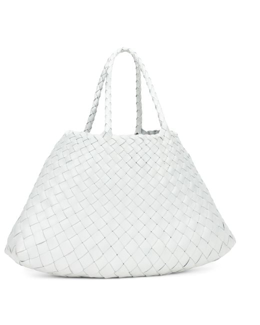 Dragon Diffusion White Woven Tote Bag