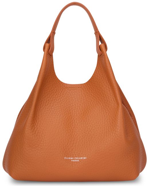 Gianni Chiarini Brown Dua Shoulder Bag
