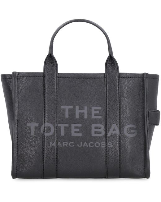 Marc Jacobs Blue Medium Leather Tote Handbag